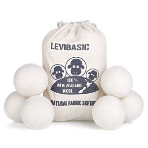 Eco-Friendly Wool Dryer Balls - 6 Pack