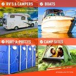 Biodegradable RV Toilet Paper – 8 Fast-Dissolve Rolls