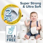 Eco-Friendly Biodegradable RV Toilet Tissue - 4 Rolls