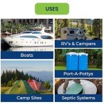 Eco-Friendly Biodegradable RV Toilet Paper - 8 Rolls