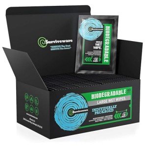 Biodegradable Shower Wipes for Outdoor Adventures