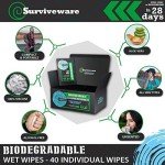 Biodegradable Shower Wipes for Outdoor Adventures