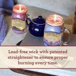 Bamboo & Aloe Scented Mason Jar Candle 13oz