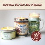 Bamboo & Aloe Scented Mason Jar Candle 13oz