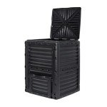 Large 80 Gallon Outdoor Compost Bin with Lid