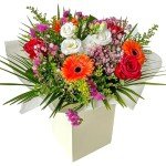 Radiant Sunset Bouquet - Fresh Flowers for Every Occasion