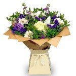 Purple Wishes Flower Bouquet - Perfect for Any Occasion