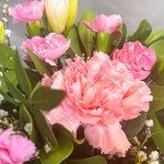 Beautiful Pink Flower Bouquet - Carnations & Freesias
