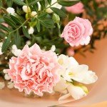 Beautiful Pink Flower Bouquet - Carnations & Freesias