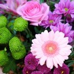 Fresh Pink Simplicity Hand-Tied Flower Bouquet