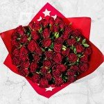 50 Stunning Red Roses Bouquet - Perfect Gift