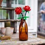 LEGO Botanical Roses Building Set for Floral Decor