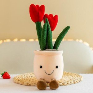 Adorable 35cm Tulip Plush Toy Doll