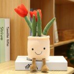 Adorable 35cm Tulip Plush Toy Doll