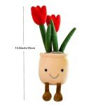 Adorable 35cm Tulip Plush Toy Doll