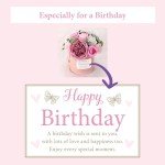 Birthday Soap Flower Bouquet - Pink Roses Gift