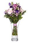Swarovski Crystal Trumpet Vase 'Silhouette' 25cm