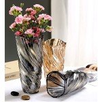 Modern Minimalist Glass Flower Vase for Home