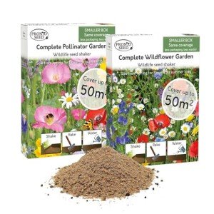 Wildflower Seed Shaker Pack: Attract Butterflies & Bees