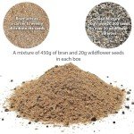 Wildflower Seed Shaker Pack: Attract Butterflies & Bees