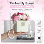 Pink Rose & Carnation Soap Flower Bouquet