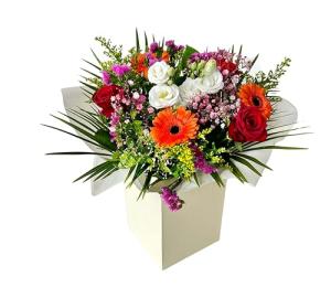 Vibrant Sunset Bouquet for Special Occasions