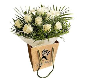 Elegant White Roses Bouquet for Any Occasion