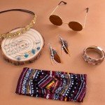 Groovy 60s/70s Hippie Fringe Vest Set