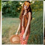 Groovy 60s/70s Women’s Disco & Hippie Outfit Set