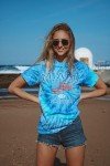Groovy Blue Tie-Dye T-Shirt for Everyone
