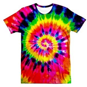 Groovy Rainbow Tie-Dye Tee for All Ages