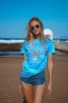 Groovy Blue Tie-Dye T-Shirt for Everyone