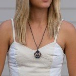 Peace Sign Pendant Necklace - 60s and 70s Vibe