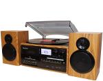Retro Bluetooth Record Player with AM/FM Radio