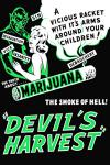 Devil's Harvest Trippy Blacklight Velvet Poster 24x36