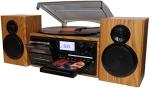 Retro Bluetooth Record Player with AM/FM Radio