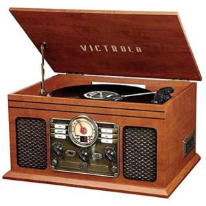 Victrola Quincy 6-in-1 Bluetooth Record Player