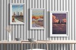 San Antonio Vintage Travel Poster - Retro Wall Art