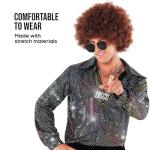 Groovy 70s Disco Shirt Costume for Men