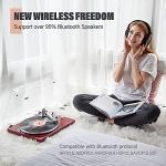 Retro Belt Drive Turntable with Bluetooth and USB