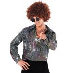Groovy 70s Disco Shirt Costume for Men