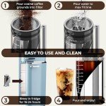 Cafe Du Chateau Stainless Steel Cold Brew Maker