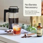 Takeya Deluxe Cold Brew Coffee Maker, Black