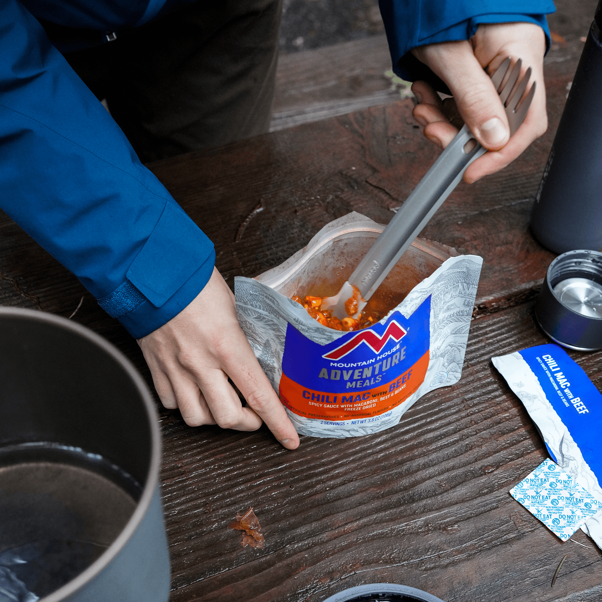 Freeze-dried Chili Mac with Beef for Preppers