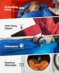 MalloMe Adults Cold Weather Sleeping Bags - Lightweight