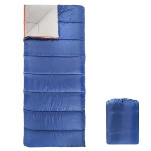 Lightweight Twin Cold Weather Sleeping Bag - Blue