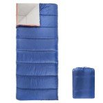 Lightweight Twin Cold Weather Sleeping Bag - Blue