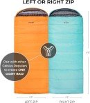 TETON Sports Celsius 0°F Sleeping Bag with Compression Sack