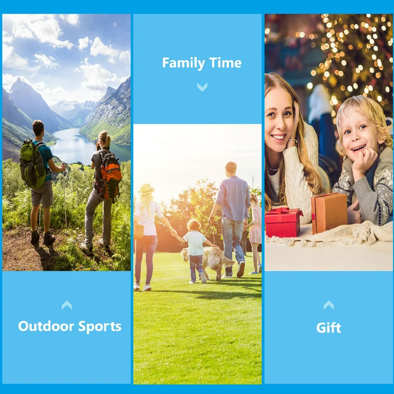 4-Pack Rechargeable Walkie Talkies for Adults