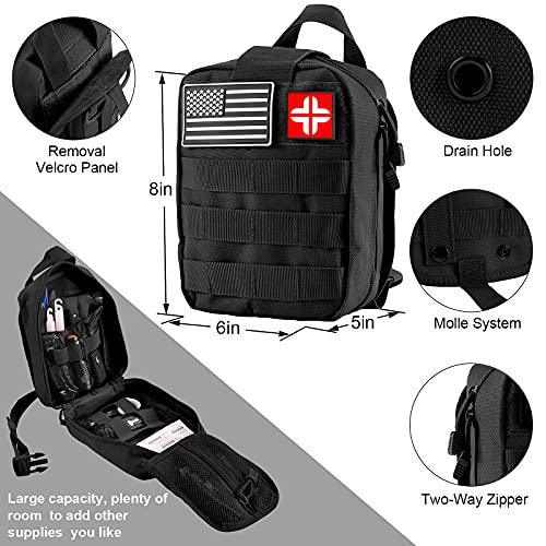 Professional Survival and First Aid Kit, 142 Pcs